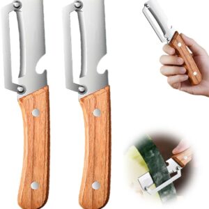Multi Functional Vegetable Peeler for Kitchen, Ultra Sharp Stainless Steel Veggie