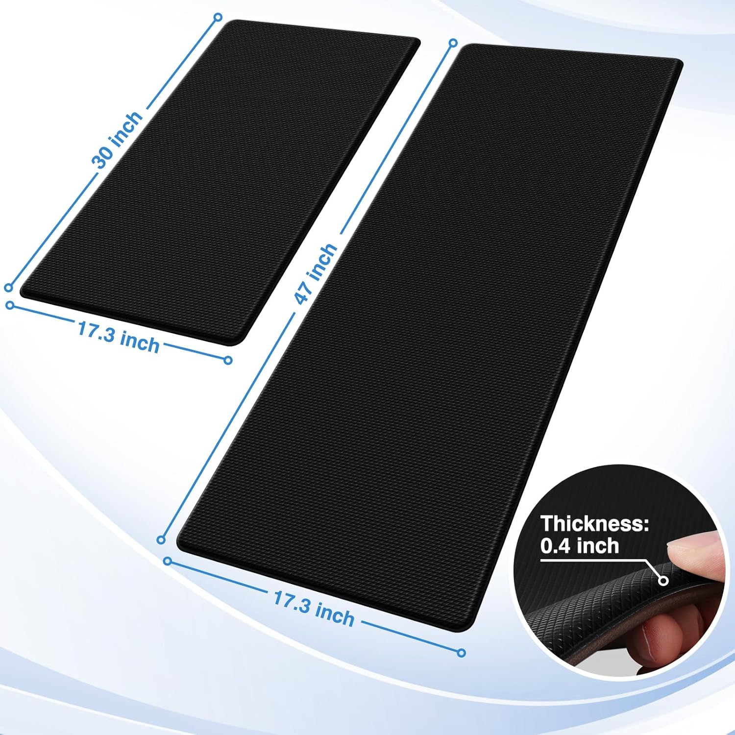Kitchen Mats, 2PCS Kitchen Rugs - Image 3
