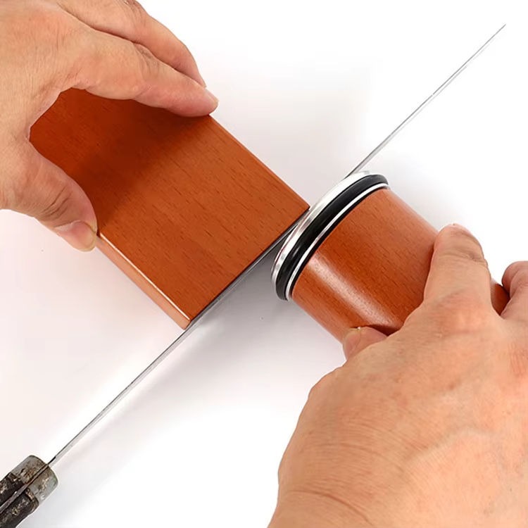 Rolling Knife Sharpener Kit, Knife Sharpener Tool, Professional Knife Sharpening Tool, Diamond & Ceramic Disc System, Easy Manual Knife Sharpener for Kitchen Knives - Image 2